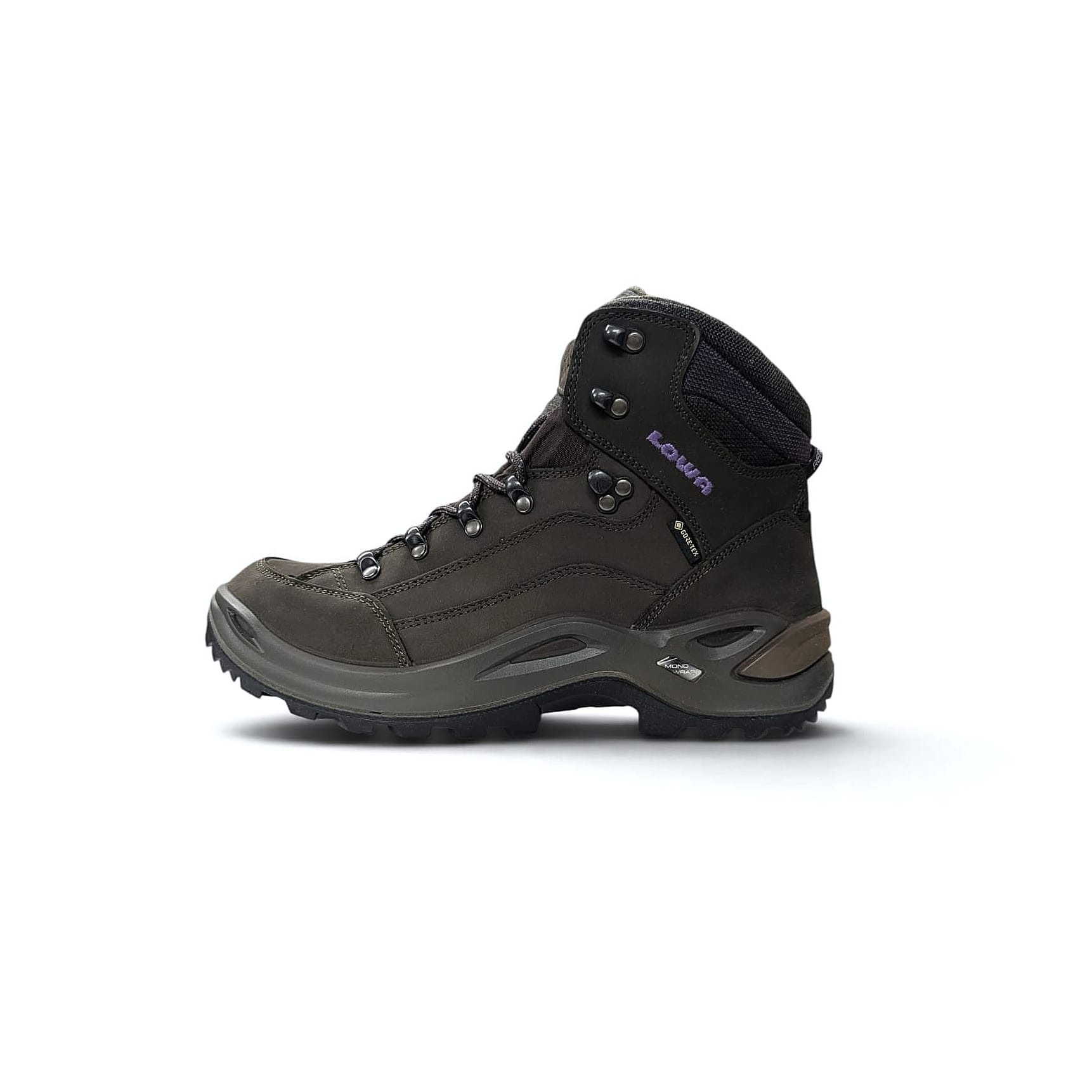 LOWA Renegade GTX Mid Ws Damen Wanderschuh Schiefer-Bromberre