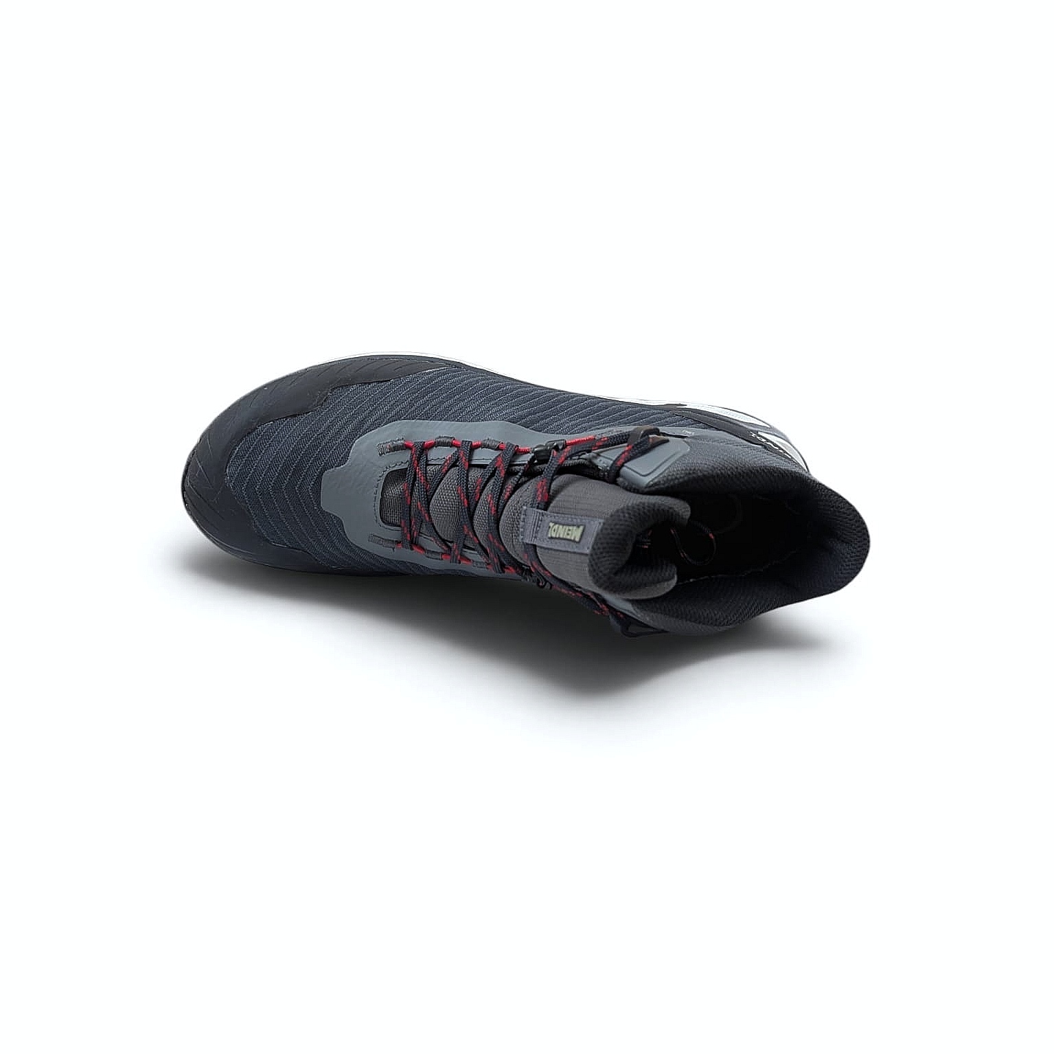 Meindl Power Walker 4.2 Mid Herren Wanderstiefel Anthrazit - Rot