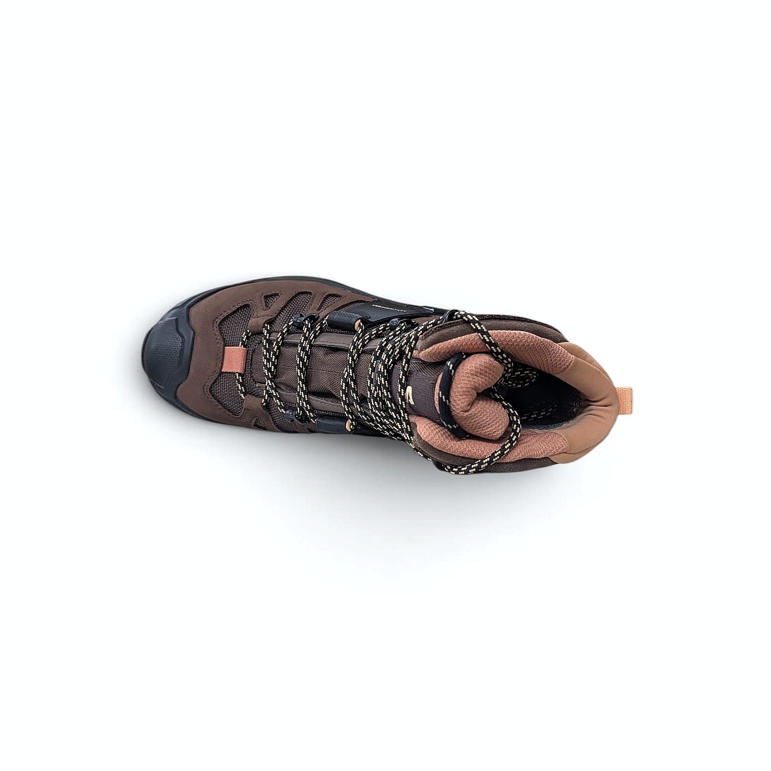 Salomon Quest 4 GORE-TEX Damen Wanderschuh – Braun-Peach
