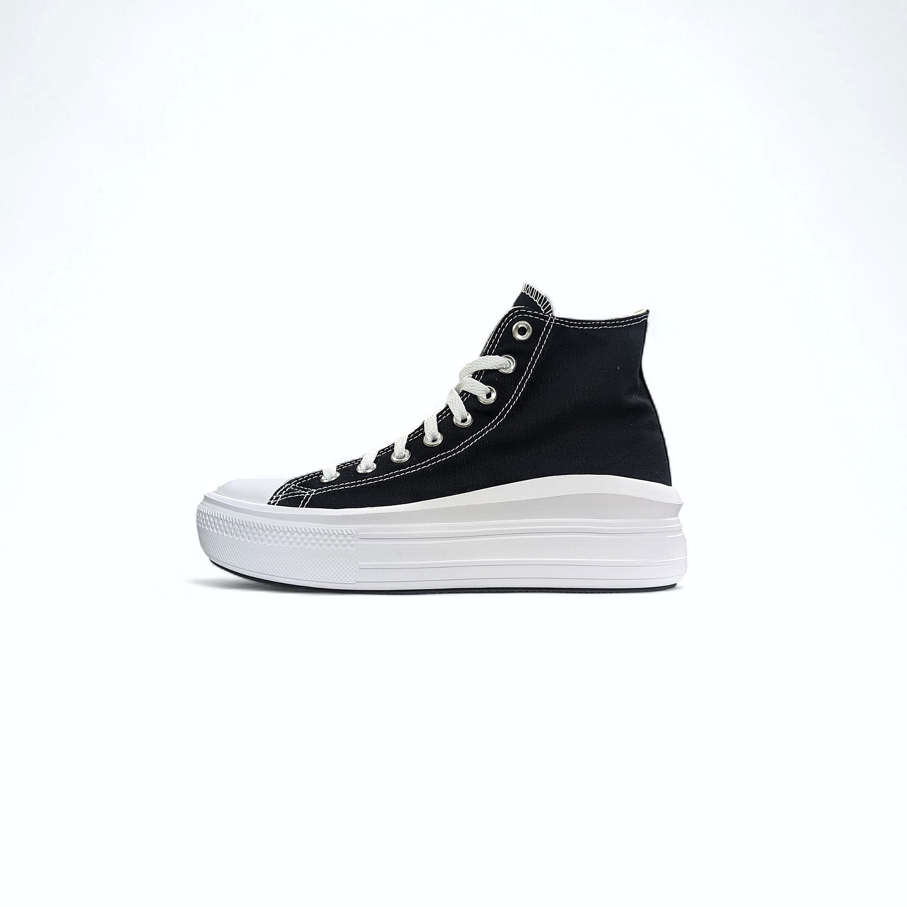 Black Converse All Star Ctas Move Hi Damen Sneakers