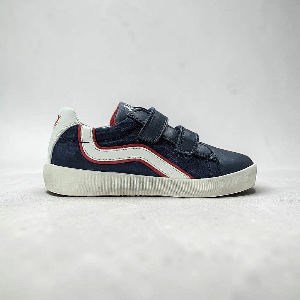 NATURINO Karim VL Kinder Klett-Sneaker – Navy