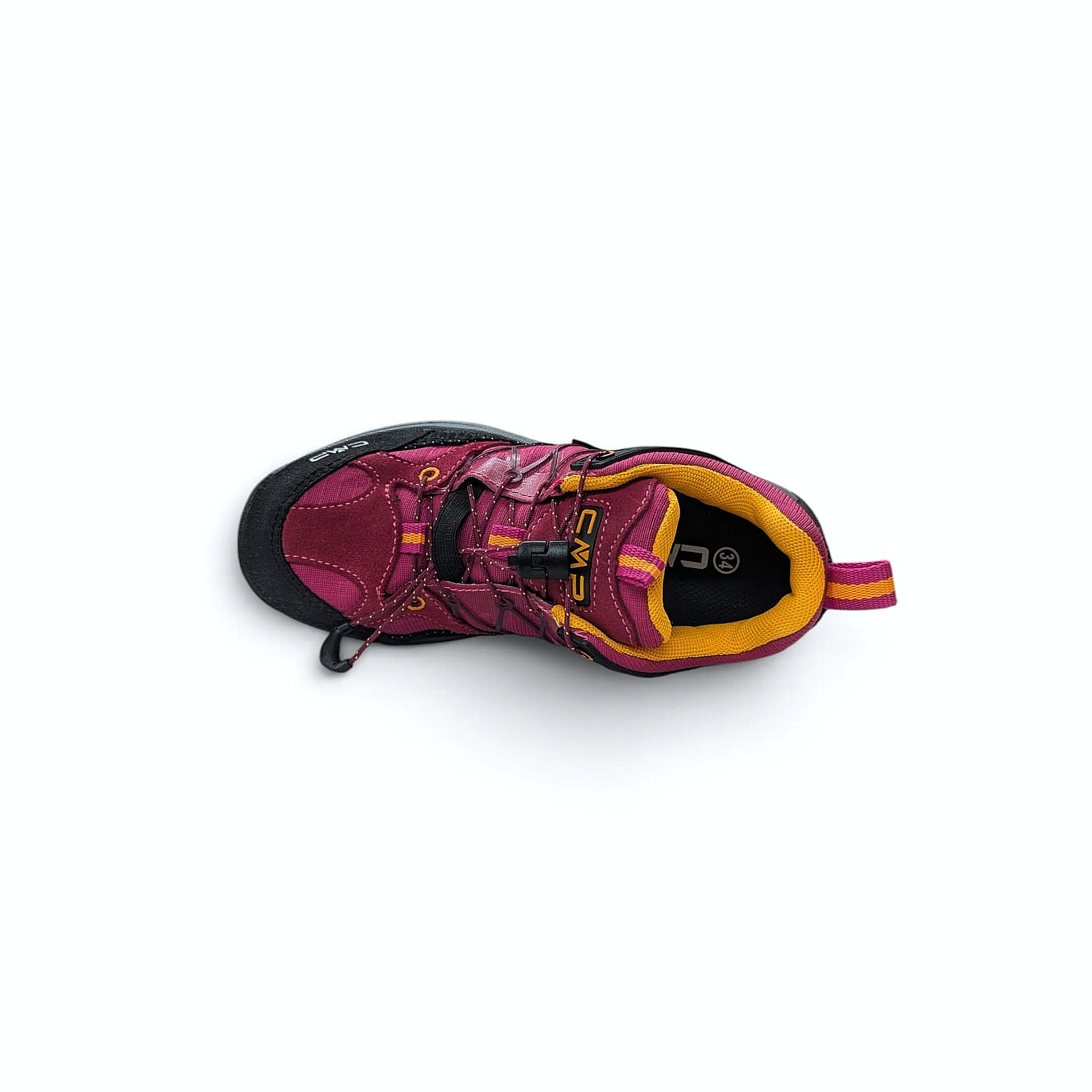 CMP Rigel Low WP – Kinder Trekkingschuhe Bouganville-Goji