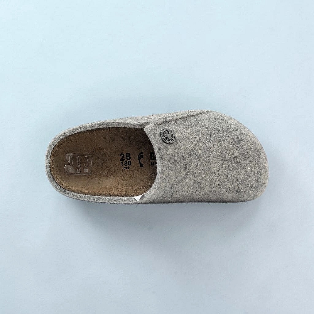 Birkenstock Zermatt Rivet Kids Hausschuh aus Wollfilz