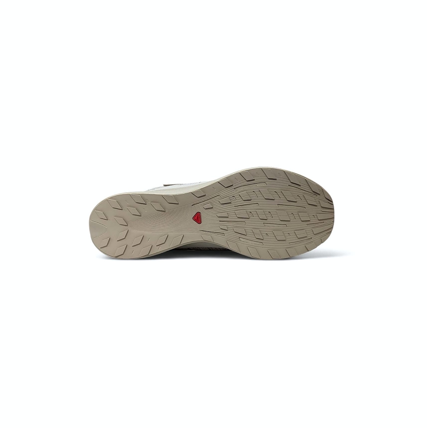 Salomon Pulsar Advanced Unisex Sneaker Vanilla Ice.Feather Gray.Fiery Red