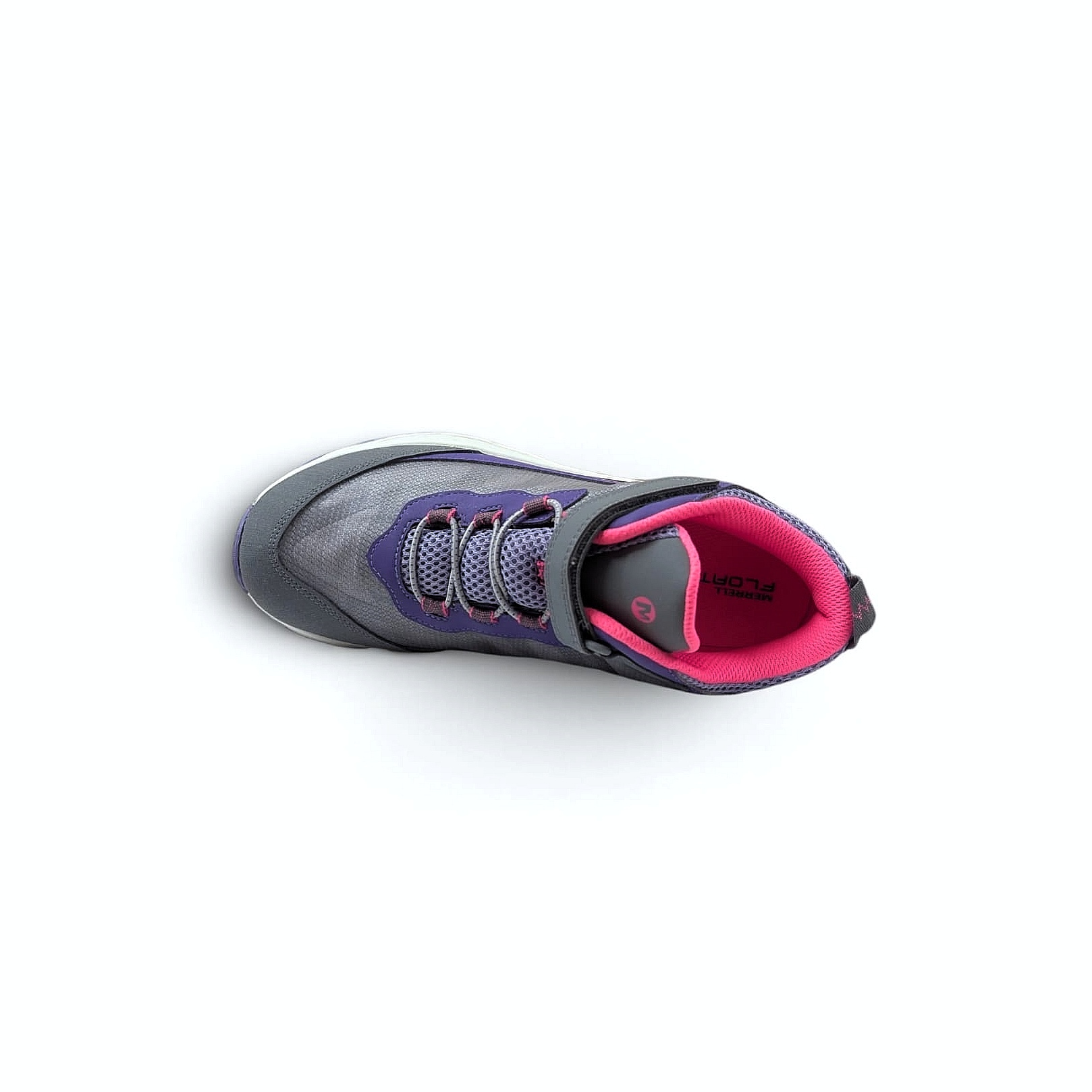 Merrell Moab Speed Mid A-C Waterproof Mädchen Wanderschuhe - Grey-Pink-Purple