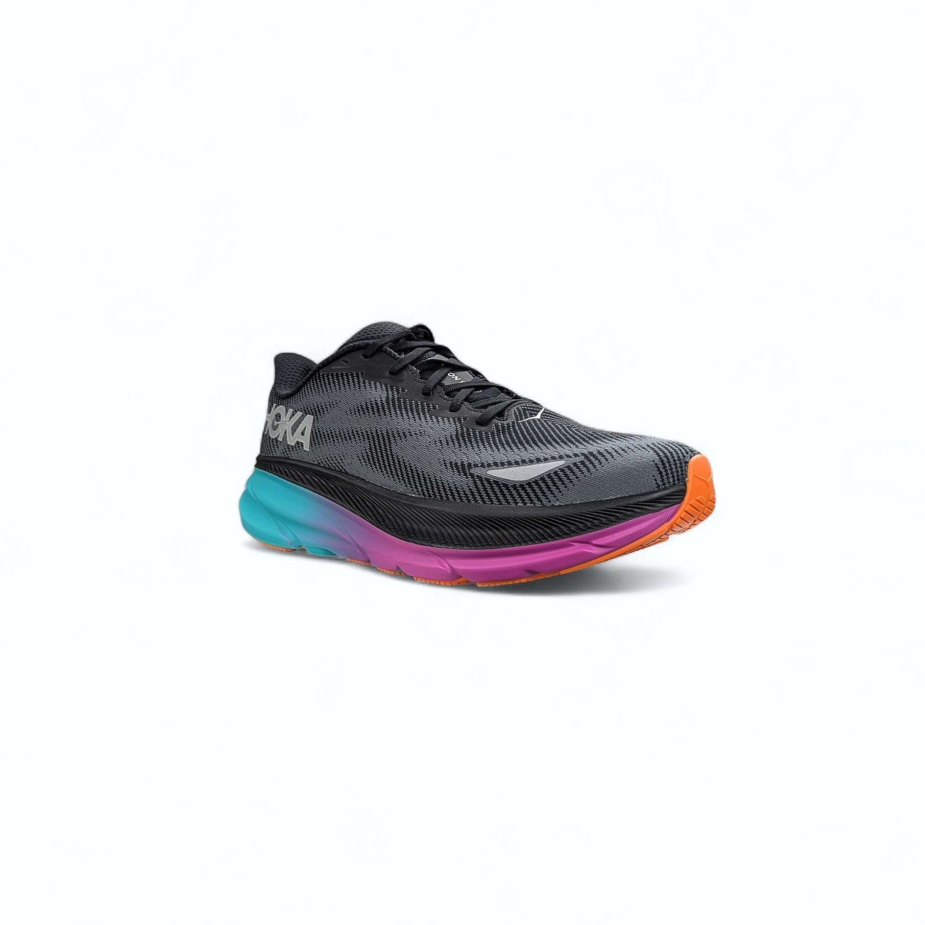 Black Hoka M Clifton 9 Gtx Herren Laufschuhe