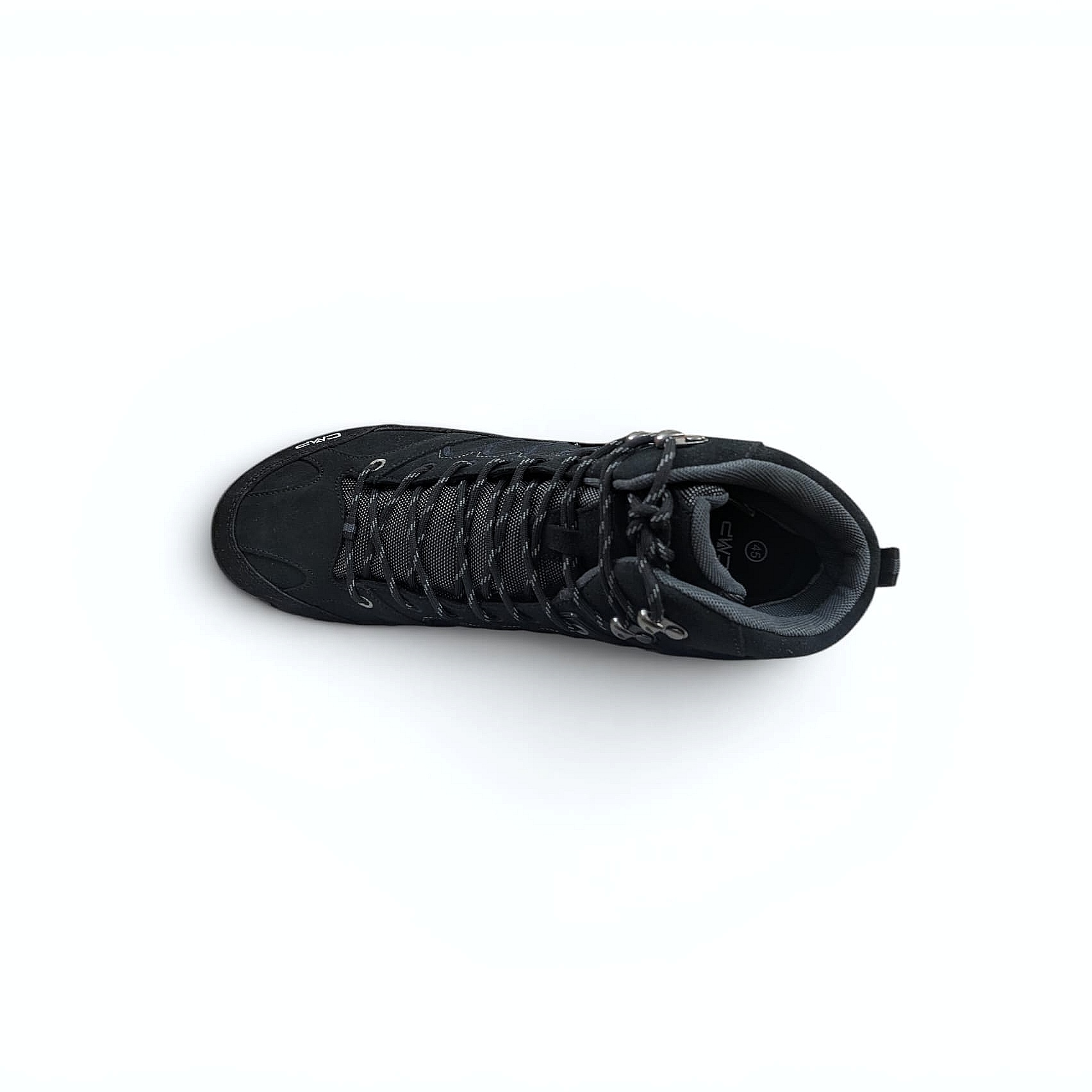 Black CMP Moon Mid WP Herren Trekkingschuhe